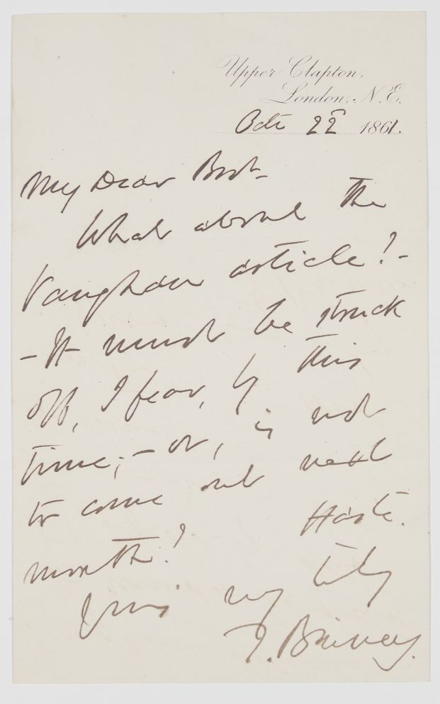 (Thomas, 1798-1874, Congregational Minister) — Sophie Dupré Autographs