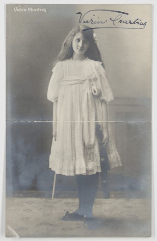 (Vivien, 1893-1941, Violin Prodigy) — Sophie Dupré Autographs