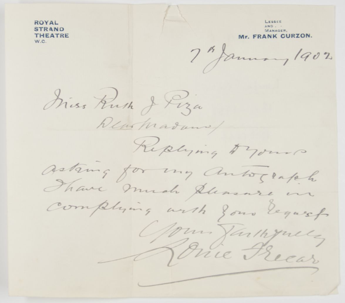 (Louie, 1871-1939, Actress) — Sophie Dupré Autographs
