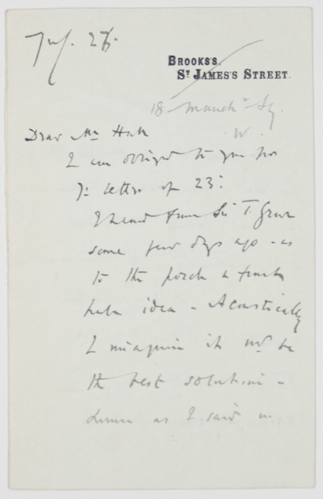 (Thomas Lister, 1854-1925, from 1876 4th Baron, Politician and Master of the Buckhounds) — Sophie Dupré Autographs