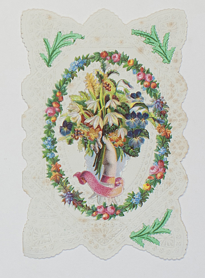 Handsome Card in full Colour, — Sophie Dupré Autographs