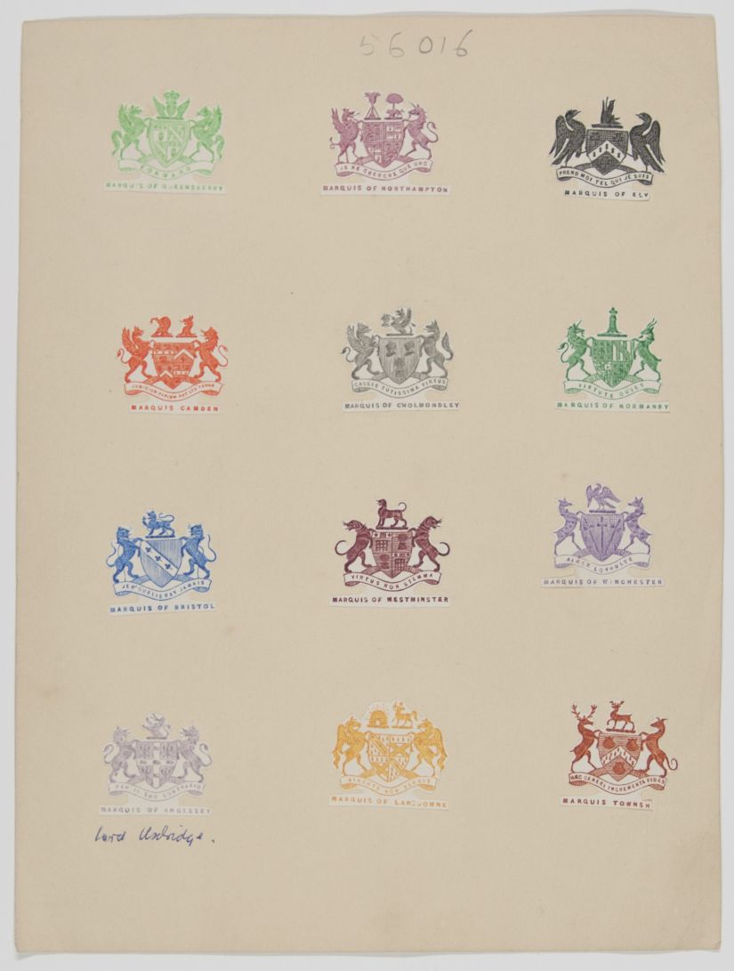 PEERS' COATS OF ARMS image 2