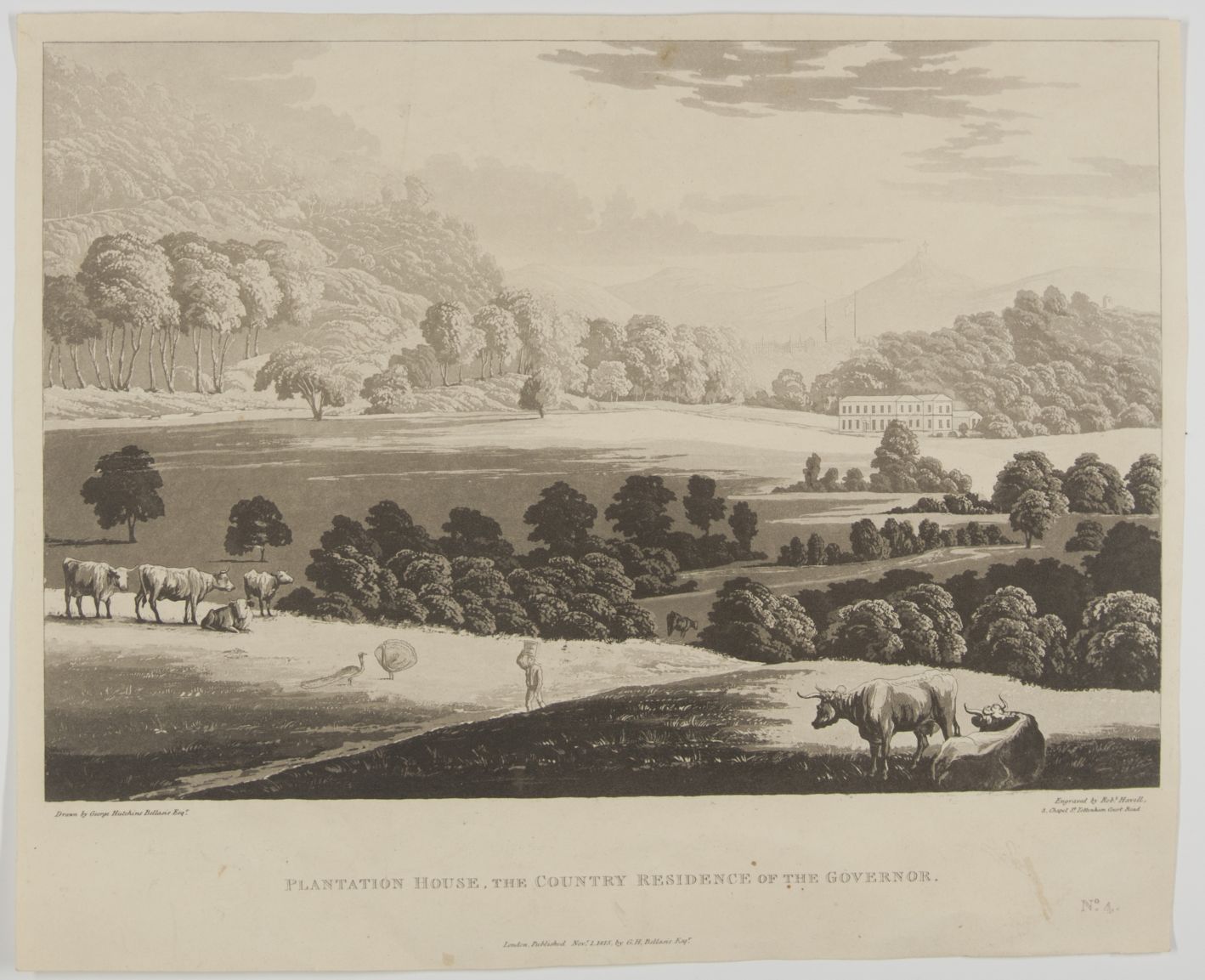 (George Hutchins, 1778-1822, Soldier & Amateur Artist)] — Sophie Dupré Autographs