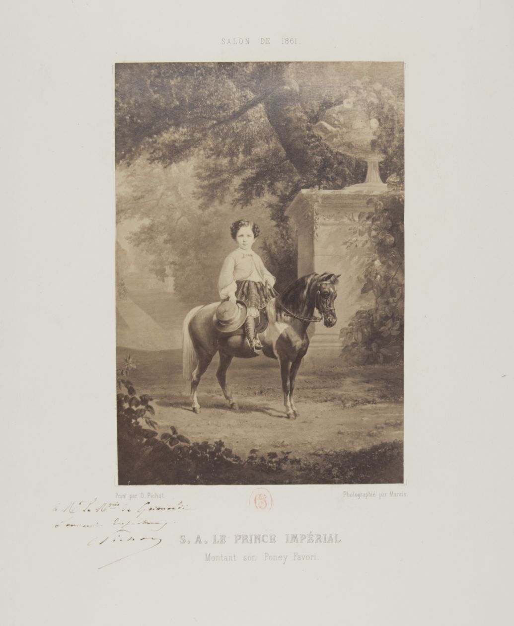 (Louis Eugène Jean Joseph, 1856-1879, Prince Imperial, killed while out with a reconnoitring party at Ulundi, Zululand)] — Sophie Dupré Autographs