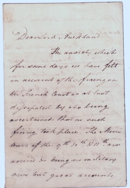 (Nicholas, 1766-1851, from 1823 1st Baron Bexley, Politician) — Sophie Dupré Autographs