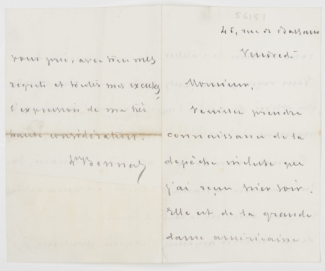 (Léon, 1833-1822, French Painter) — Sophie Dupré Autographs