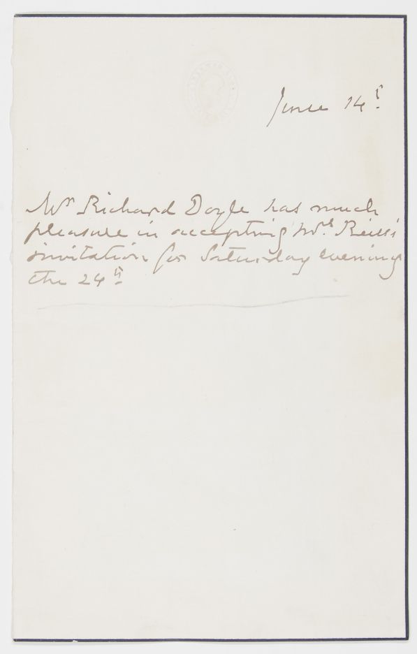 (Richard, 1824-1883, Punch Artist 1843-1850) — Sophie Dupré Autographs