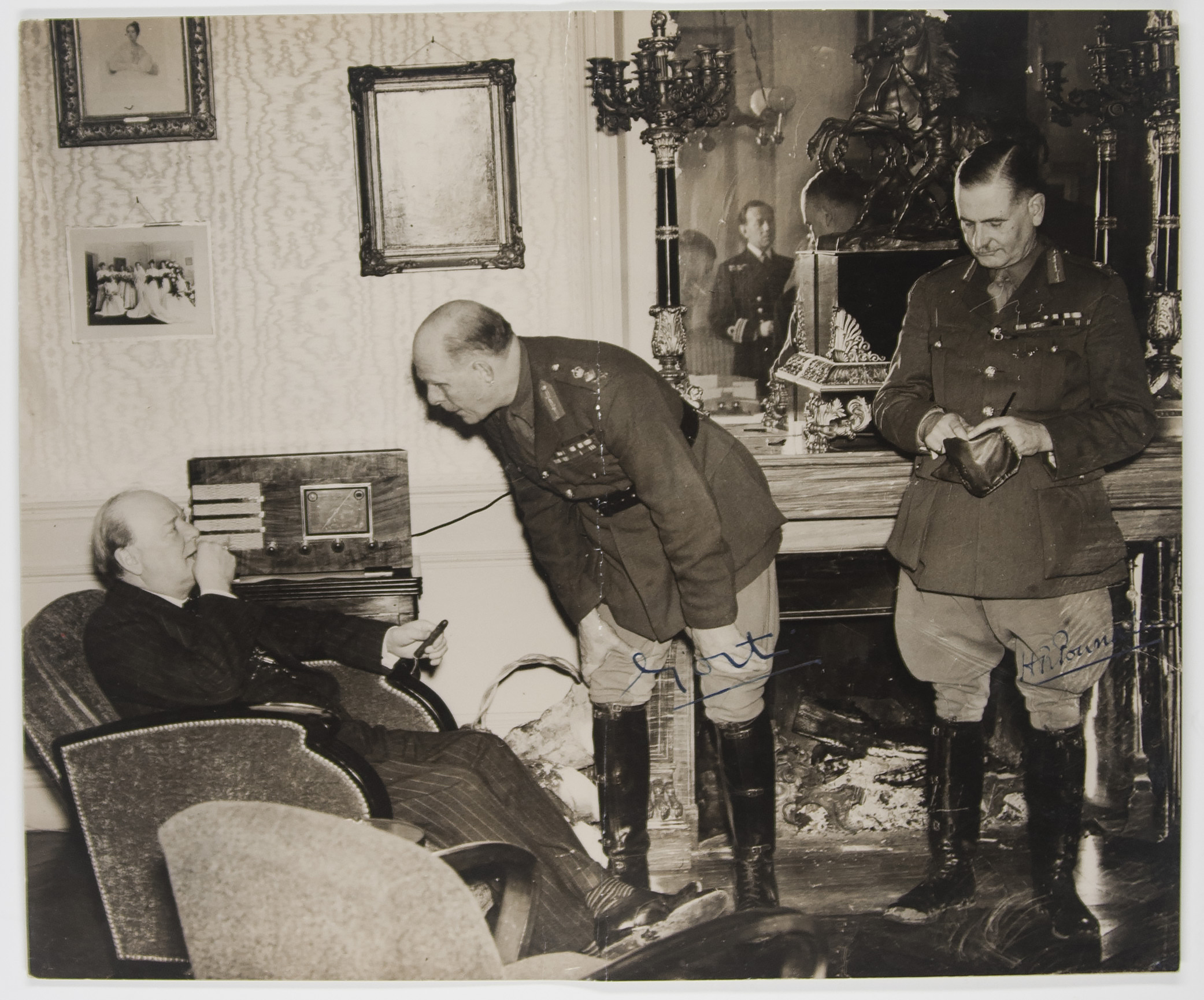 (1886-1946, Commander-in-Chief of the British Expeditionary Force, 1939-1940) and Sir Henry Royds POWNALL, (1887-1961, Gort's Chief of Staff) — Sophie Dupré Autographs