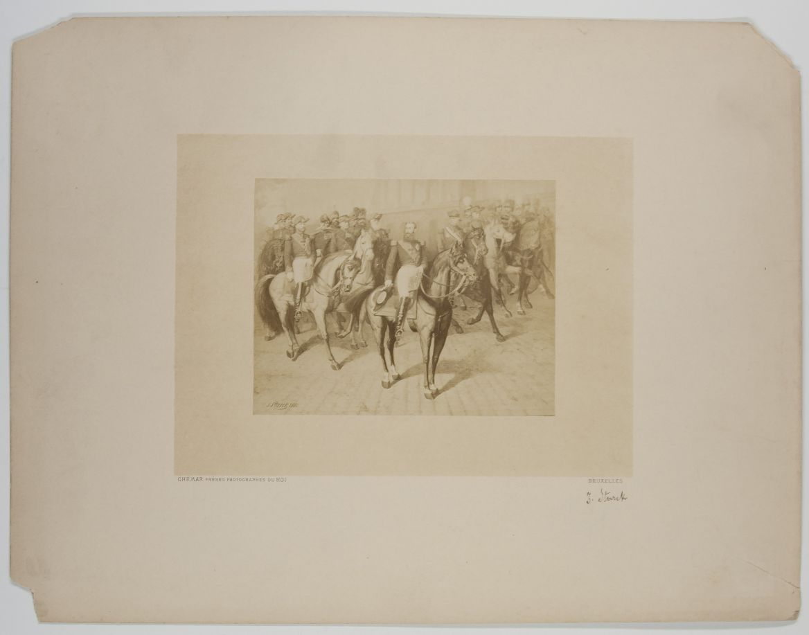 (1835-1909, from 1865 King of the Belgians)] — Sophie Dupré Autographs