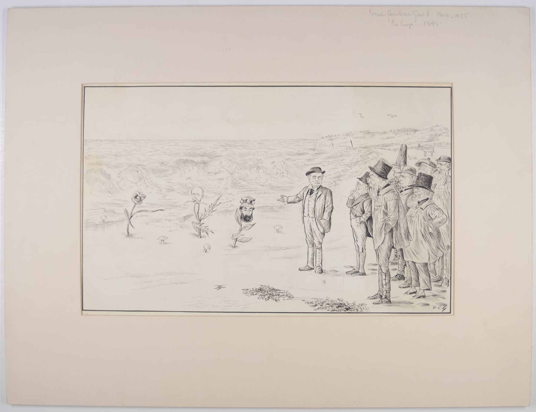 (Sir Francis Carruthers, 1844-1925, Caricaturist and Journalist) — Sophie Dupré Autographs