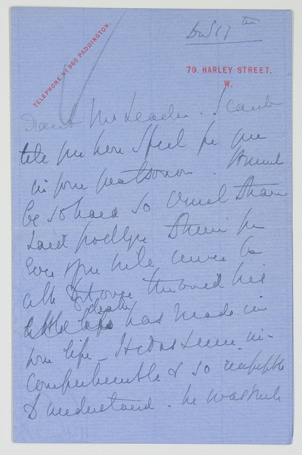 (Susan Mary Elizabeth Jeune, 1849-1931, née Stewart-Mackenzie, Literary and Political Hostess, L.C.C. Alderman, wife, 1881, of Francis Henry Jeune, 1843-1905, created 1st Baron, 1905) — Sophie Dupré Autographs