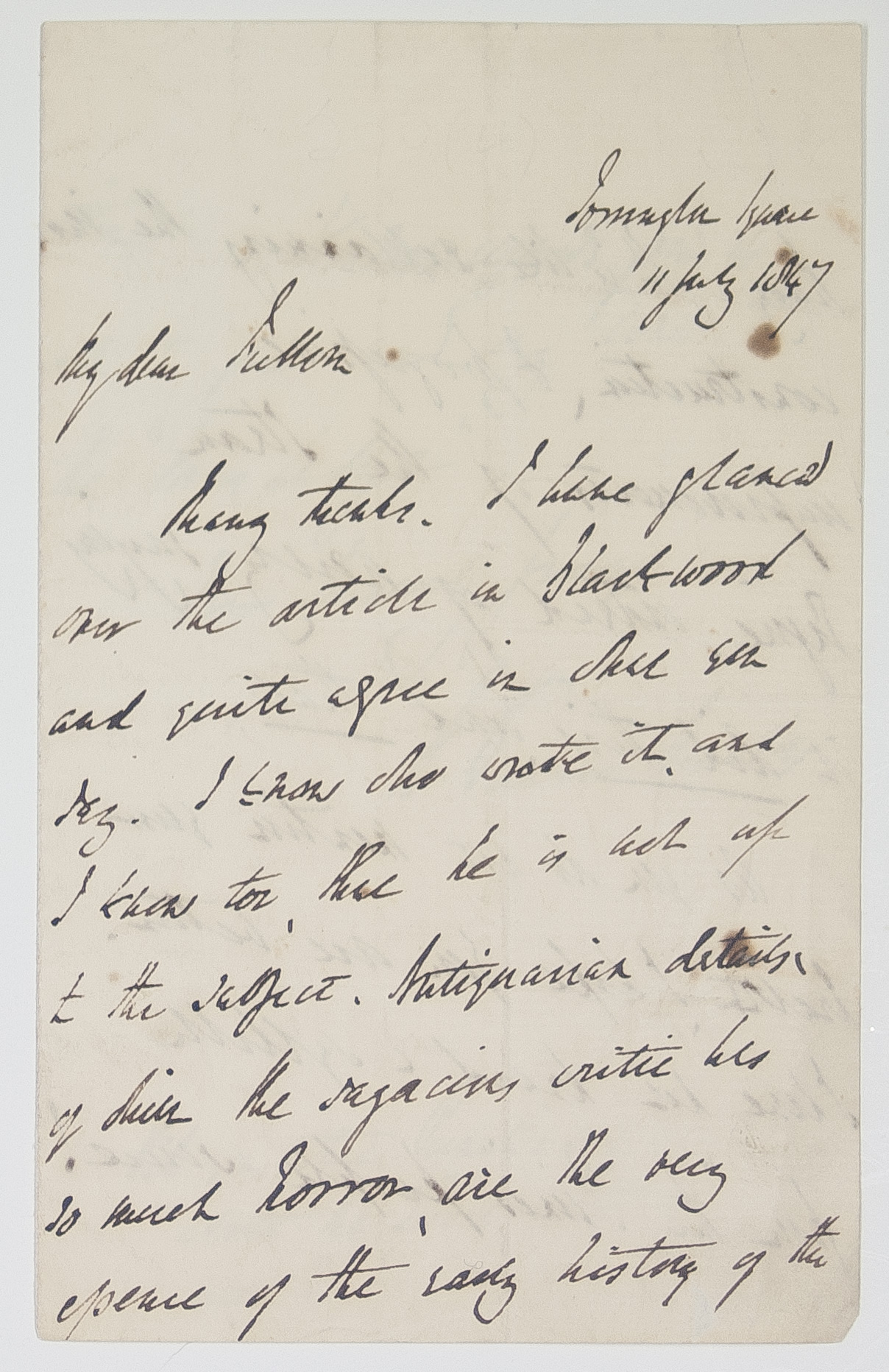 (Sir Nicholas Harris, 1799-1848, Writer, Antiquary and Naval Historian) — Sophie Dupré Autographs
