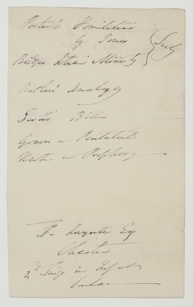 (John Bird, 1780-1862, Bishop of Chester, 1828-1848, from 1848 Archbishop of Canterbury) — Sophie Dupré Autographs