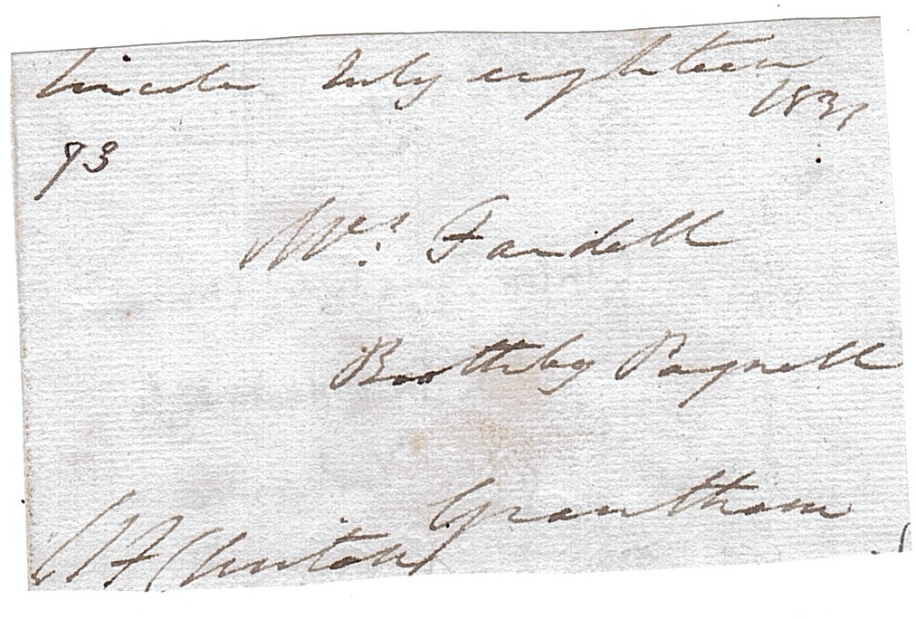 (Clinton James Fynes, later Fiennes-Clinton, 1792-1833, M.P. for Aldborough, Yorkshire, 1830-1832) — Sophie Dupré Autographs