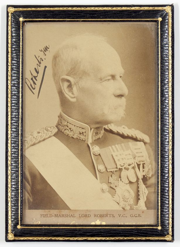 (Frederick, Earl, 1832-1914, V.C., 1858, K.G., 'Roberts of Kandahar', Field Marshal) — Sophie Dupré Autographs