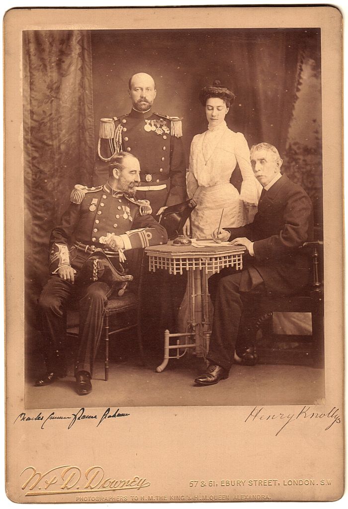 (Colonel Henry, 1840-1930), K.C.V.O., 1906, Commanded the Royal Artillery in South Africa, 1889-1891, Private Secretary to Queen Maud of Norway, 1896-1919), and Commander Charles Cunninghame GRAHAM (1854-1917, Groom-in-Waiting to Edward VII and George V) — Sophie Dupré Autographs
