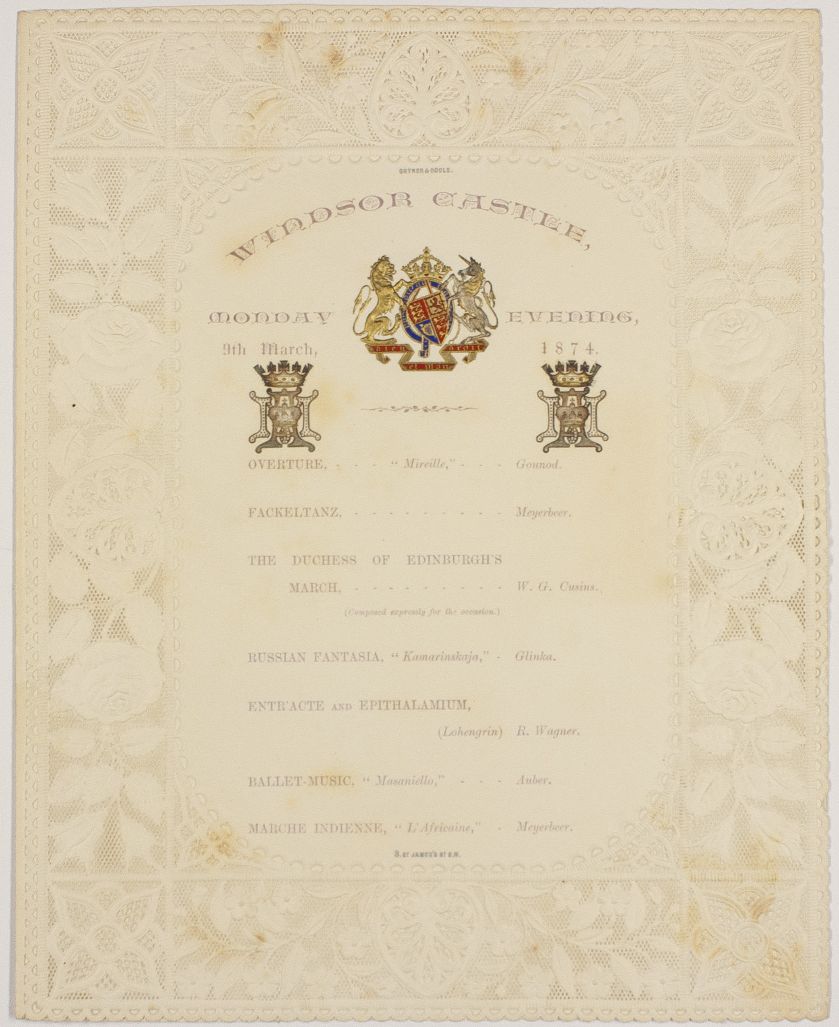 (1819-1901, Queen of Great Britain)] — Sophie Dupré Autographs