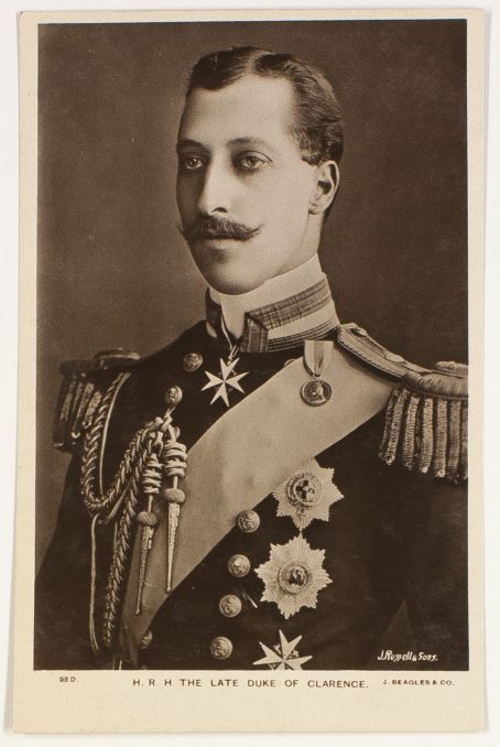 (Christian Edward, Duke of Clarence, 1864-1892, Eldest Son of Edward VII)] — Sophie Dupré Autographs