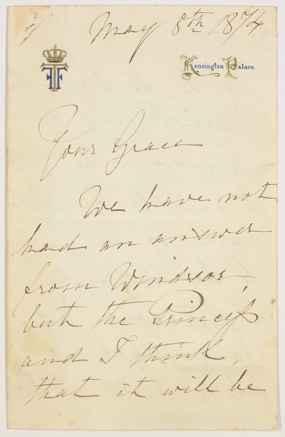 (Francis Paul, 1st Duke of, 1837-1900, Father of Queen Mary) — Sophie Dupré Autographs