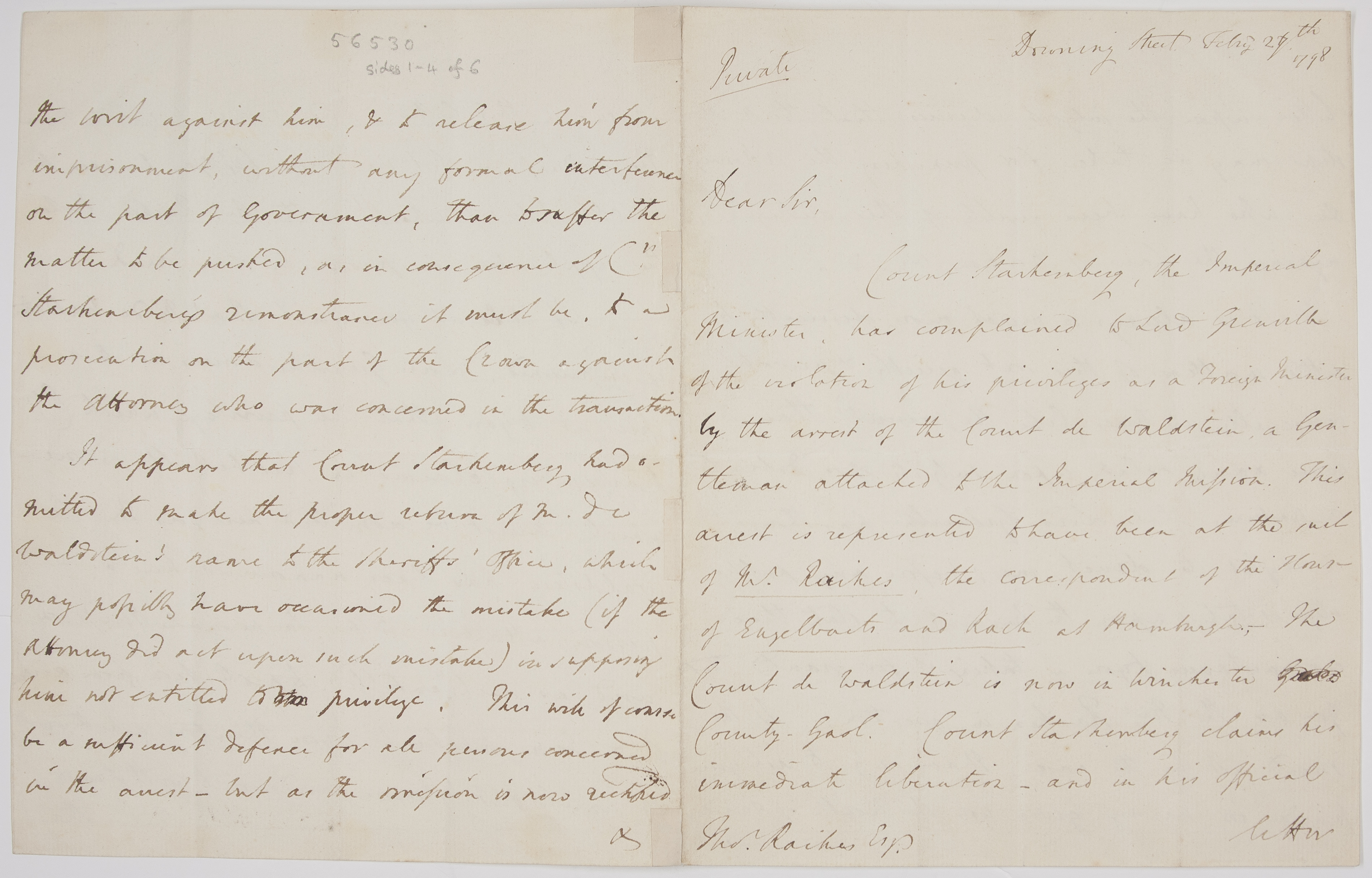(George, 1770-1827, Prime Minister) — Sophie Dupré Autographs