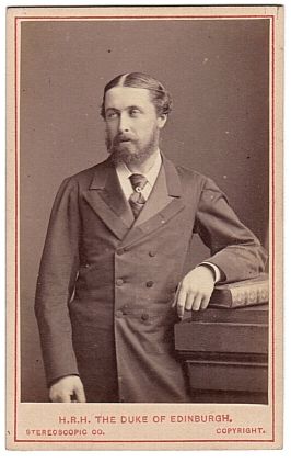 (Duke of Edinburgh & Saxe-Coburg Gotha, 1844-1900, 2nd Son of Queen Victoria, Admiral of the Fleet)] — Sophie Dupré Autographs