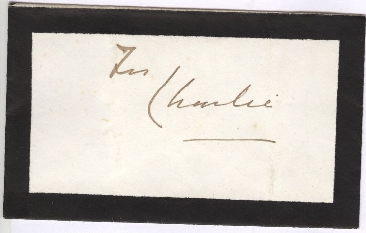 (1819-1901, Queen of Great Britain) — Sophie Dupré Autographs