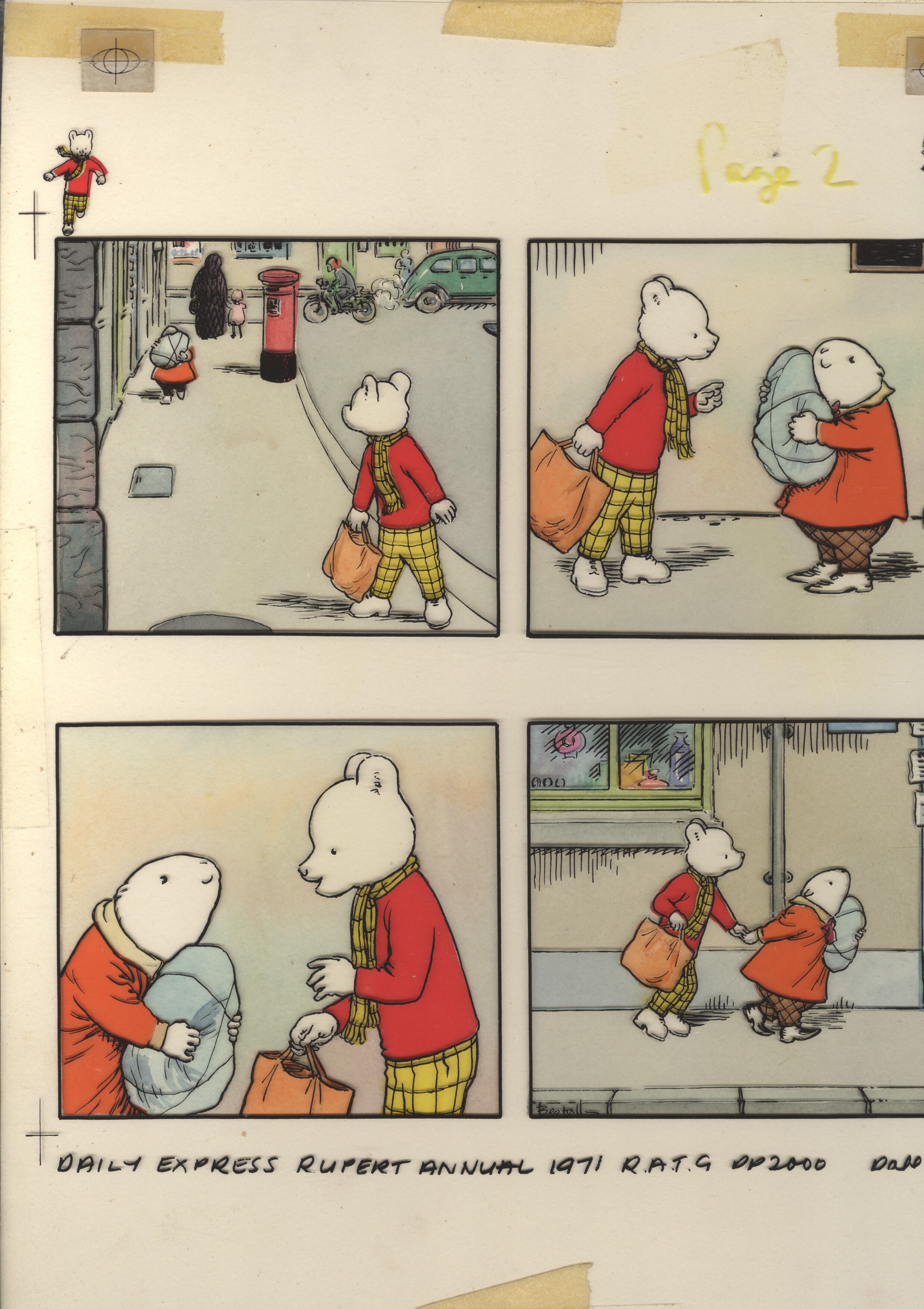 (Alfred, 1892-1986, Writer and Illustrator of the Rupert Bear Stories)] — Sophie Dupré Autographs