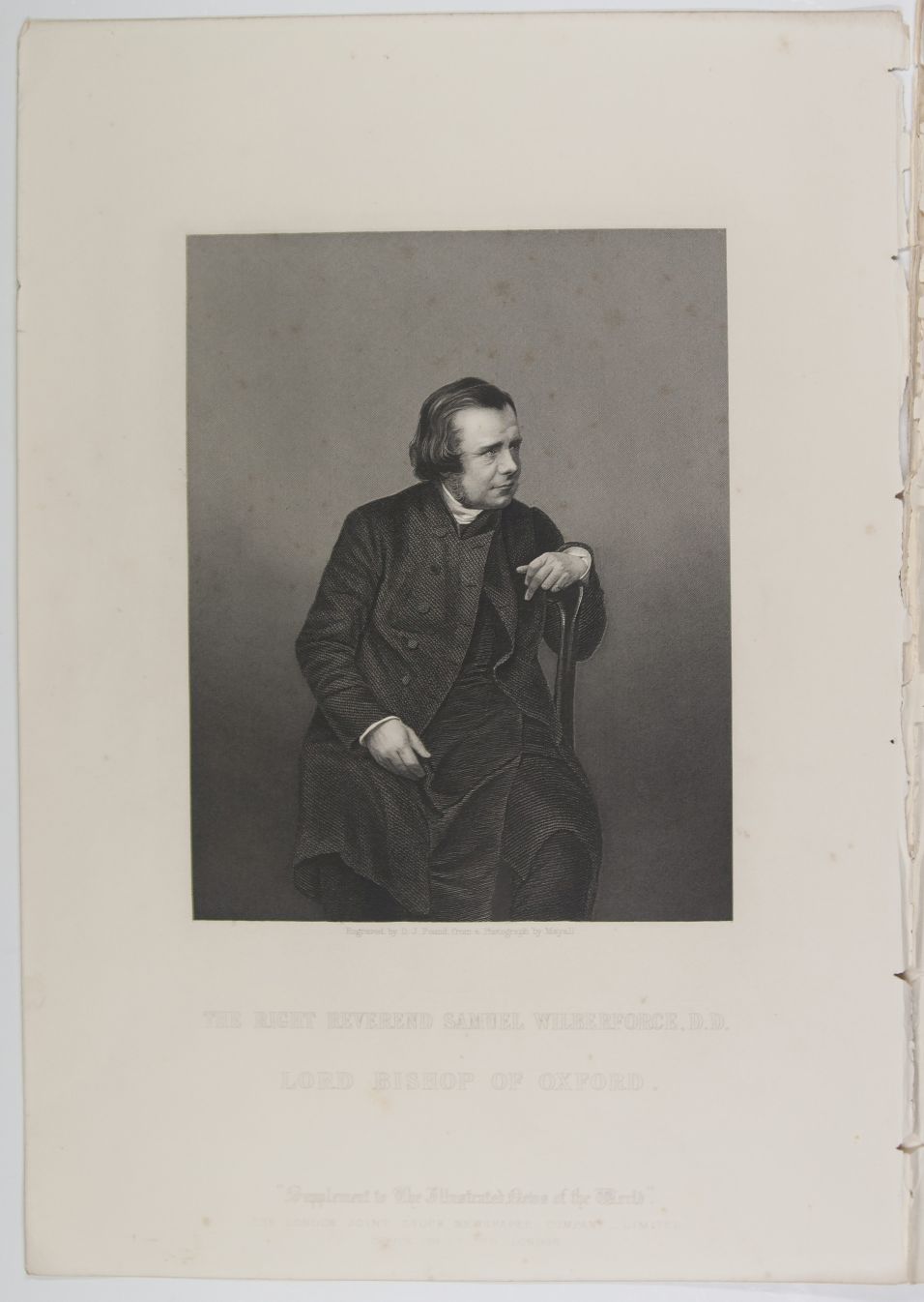 (Samuel, 1805-1873, Bishop of Oxford, 1845, and Winchester, 1869, 'Soapy Sam') — Sophie Dupré Autographs