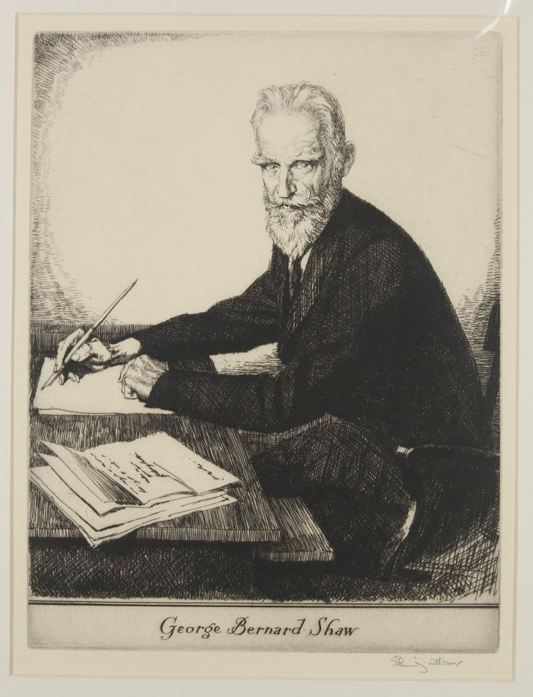 (George Bernard, 1856-1950, Dramatist & Critic)] — Sophie Dupré Autographs