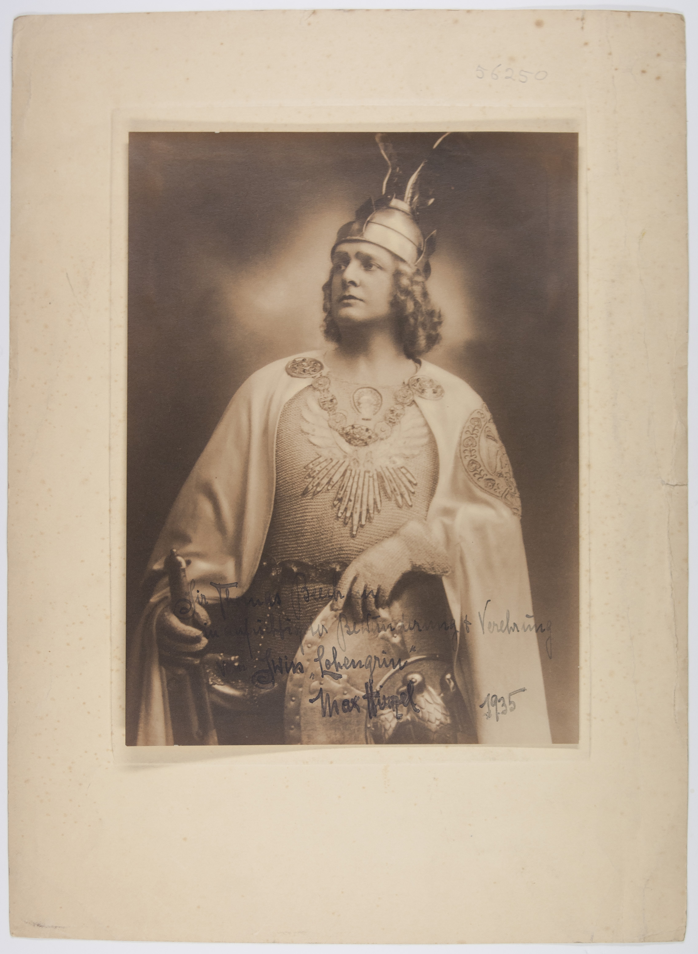 (Max, 1888-1957, Swiss Operatic Tenor) — Sophie Dupré Autographs