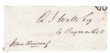 (Sir John, 1792-1872, M.P., F.R.S., Linguist, Governor and Ambassador, opened up trade with King Mongkut of Siam, favourite pupil of Jeremy Bentham) — Sophie Dupré Autographs