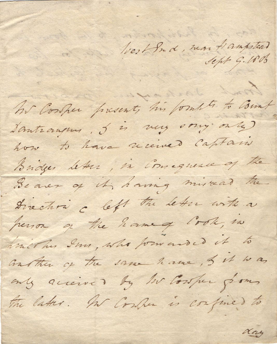 (Louis de Launay, 1753-1812, Comte d', French publicist and political adventurer)] — Sophie Dupré Autographs