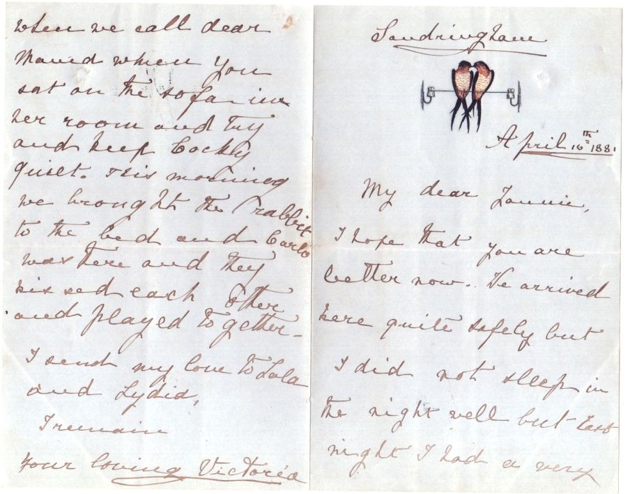 (1868-1935, Princess, Daughter of Edward VII & Alexandra) — Sophie Dupré Autographs