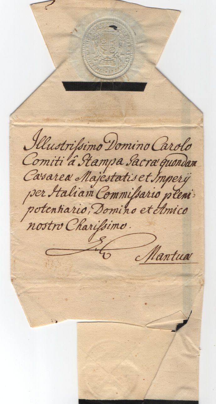 (Johann Friedrich Karl, 1689-1763, Prince Bishop and Elector of Mainz) — Sophie Dupré Autographs